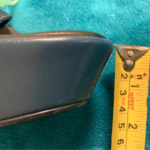 NR Rapisardi Color Block Leather Platform Sandals - Picture 9 of 10